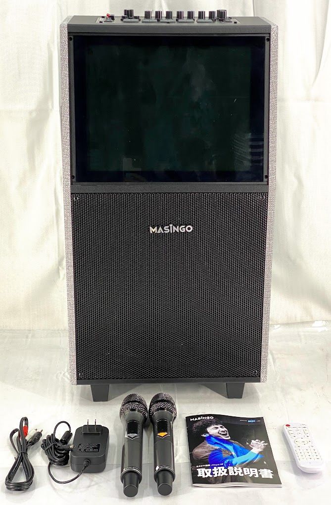 Masingoカラオケ 歌詞表示用タブレット 歌詞表示付きスマート