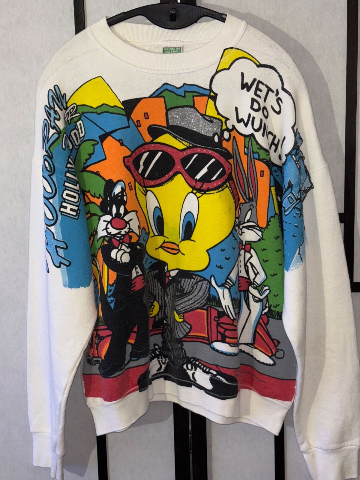1990s Vintage Tweety／両面プリント USA製 ©️1995 1990s Vintage Tweety／両面プリント USA製 ©️1995 - トップス
