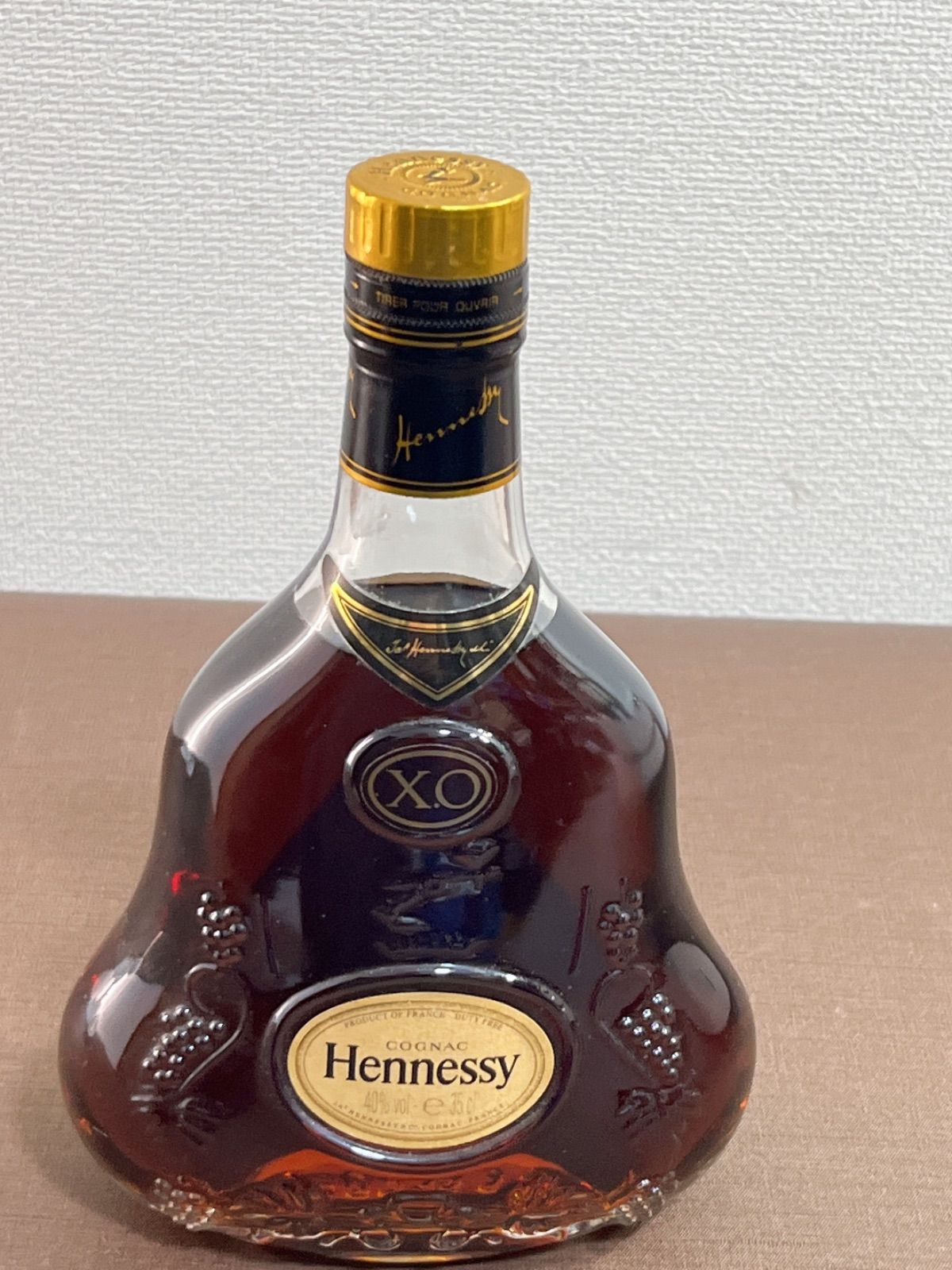 古酒　未開栓　ヘネシー　Hennessy　350ml △ Hennessy xo 350ml 未開栓