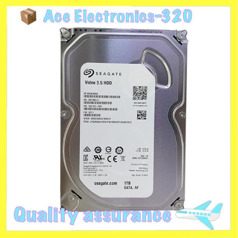 Seagate ST1000VM002 Pipeline HD 1TB 5900RPM SATA 3.5