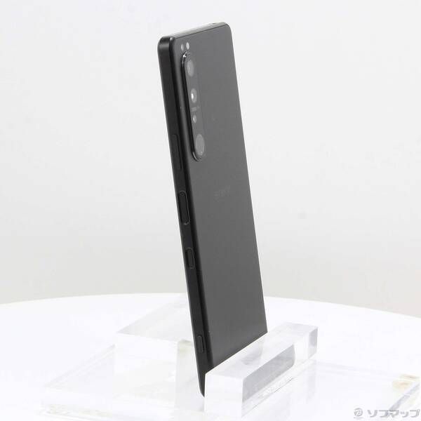 中古品〕 Xperia 1 III 256GB フロストブラック SOG03 auロック