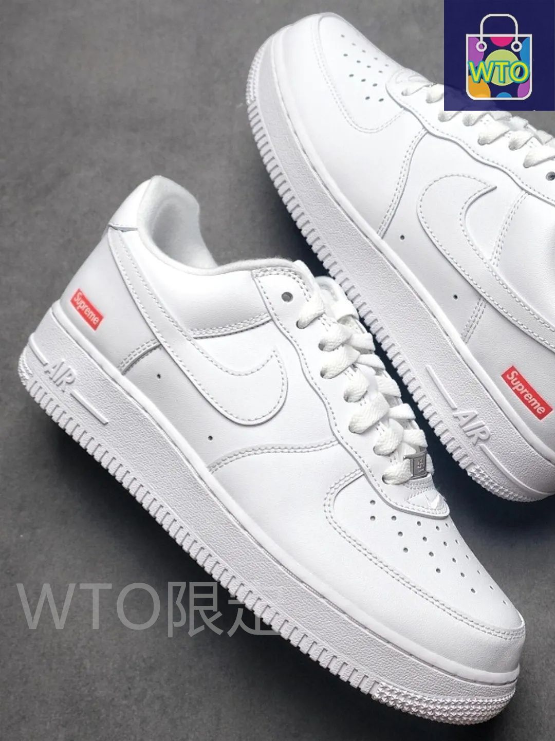 SUPREME X NIKE AIR FORCE 1 BOX LOGO｜本日限定特価｜新品未