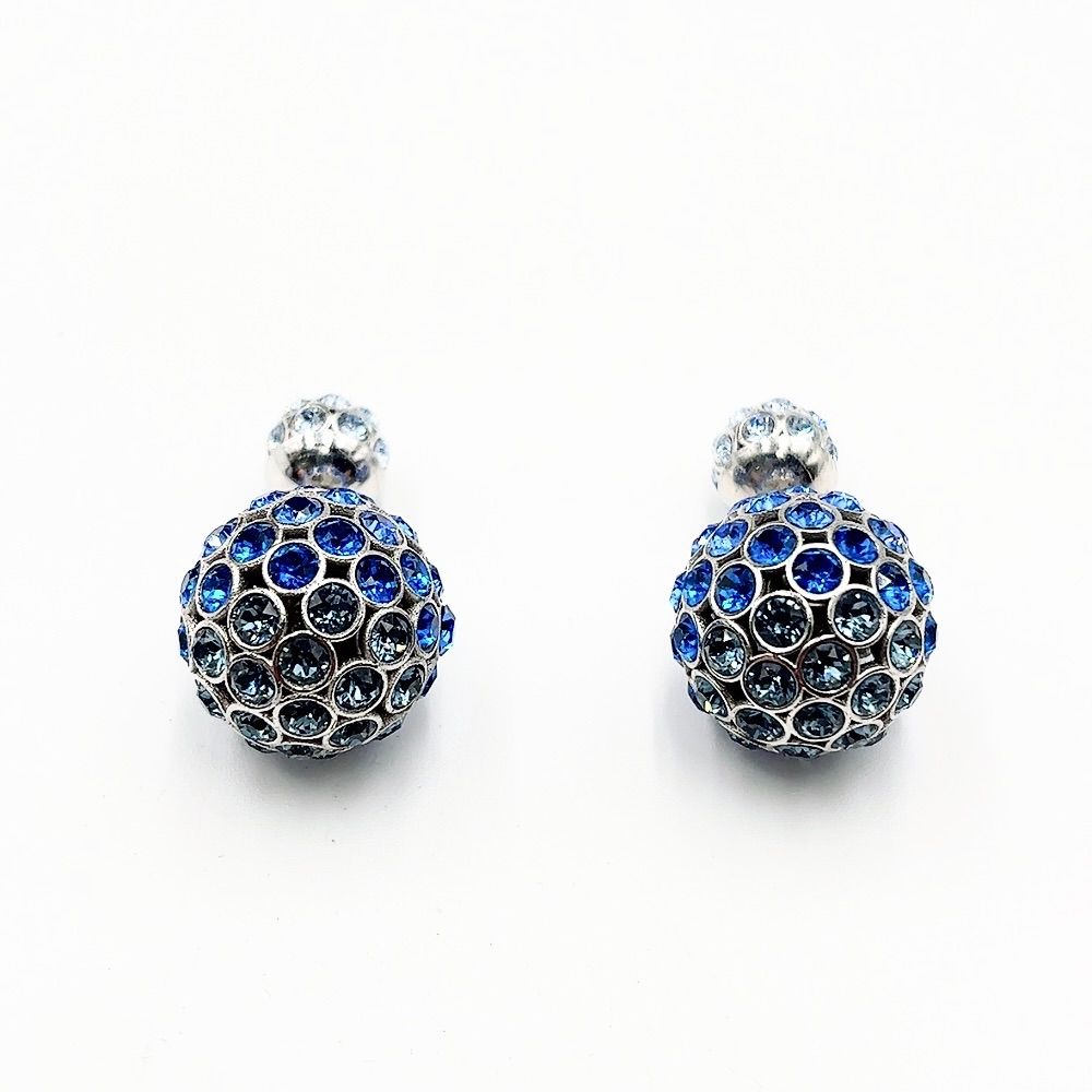 新品入荷 Christian Dior クリスチャン ディオール ブルークリスタル ミゼ アクセサリー