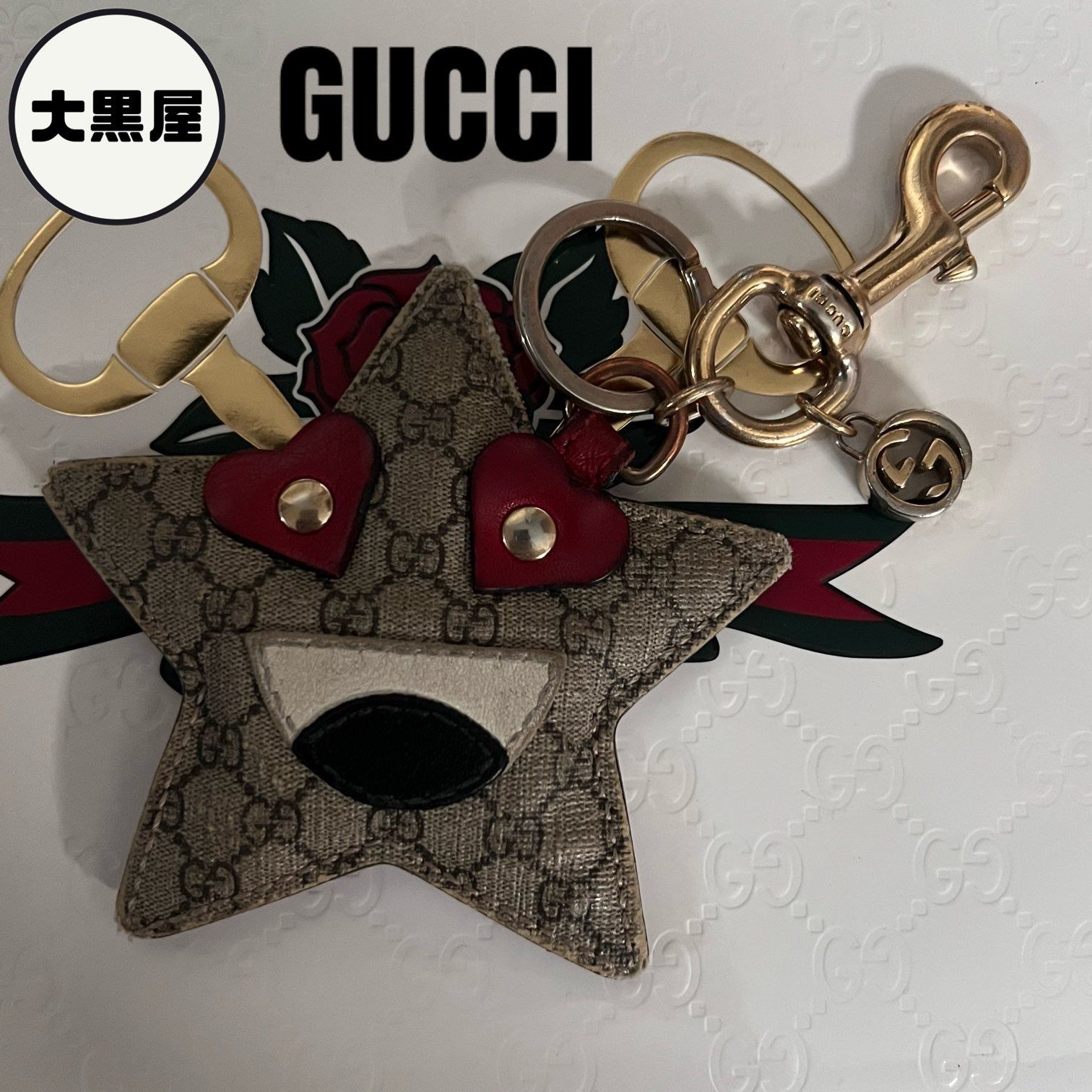 GUCCI GGチャーム ゴールド