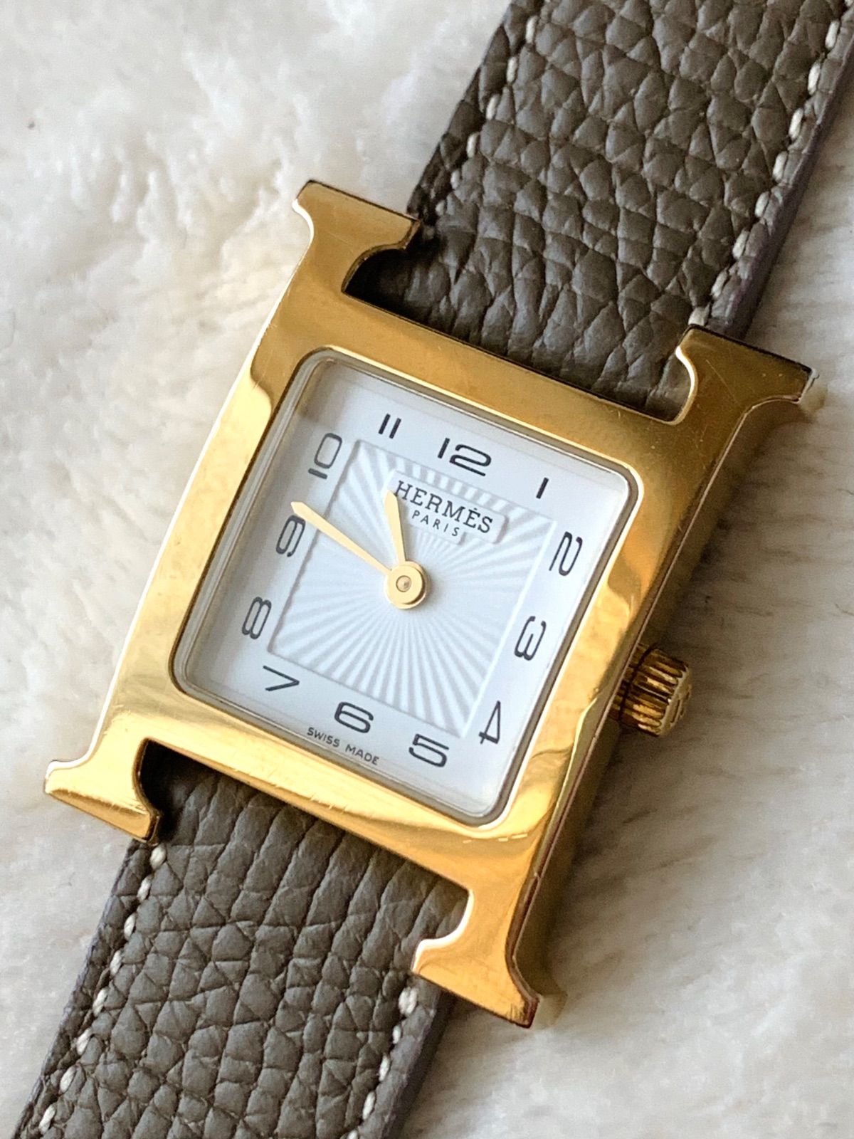 エルメス Hウォッチ HH1.201 （PM 25mm） - メルカリ