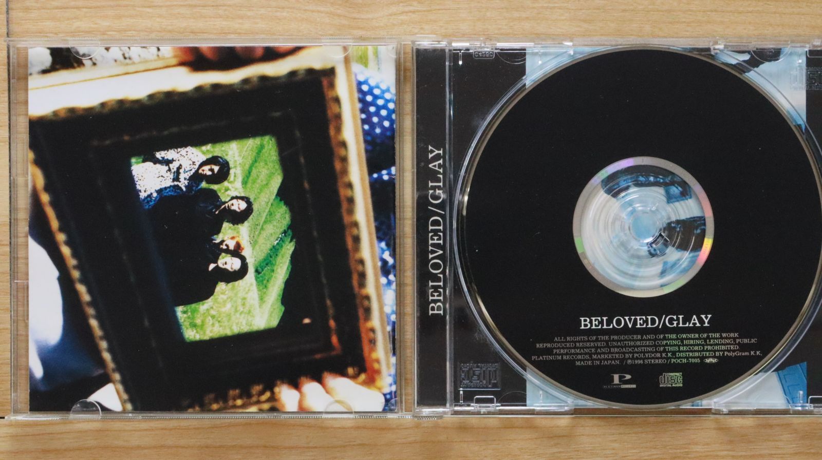 国内盤CD☆グレイ/GLAY□ BELOVED 【POCH7005/4988005189684