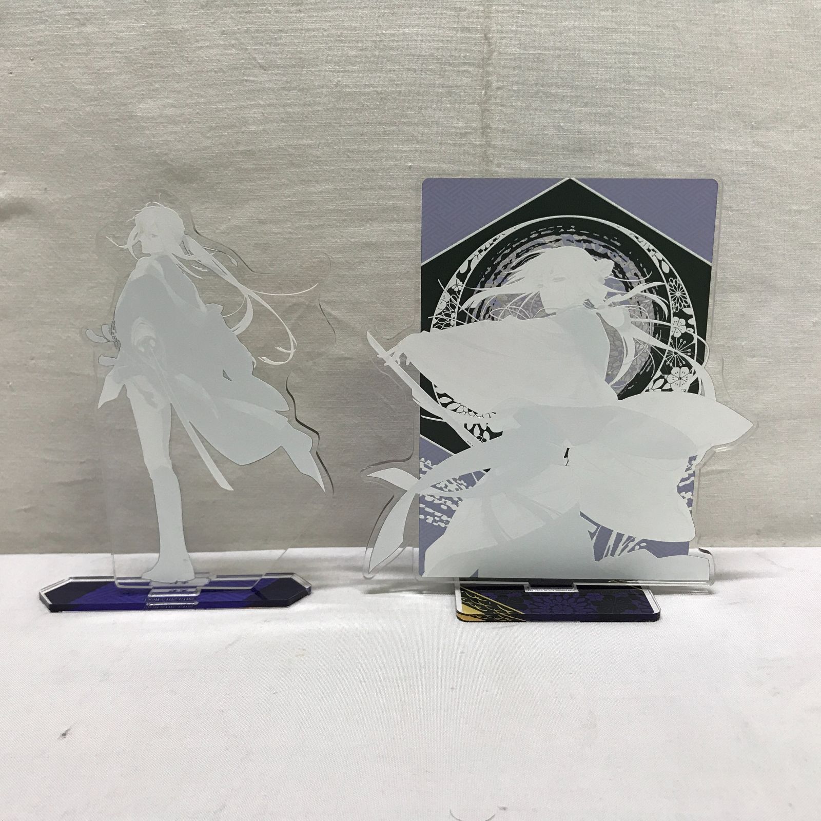 剣が君 黒羽実彰 アクリルフィギュアスタンド セット くじ 夜長月の舞 