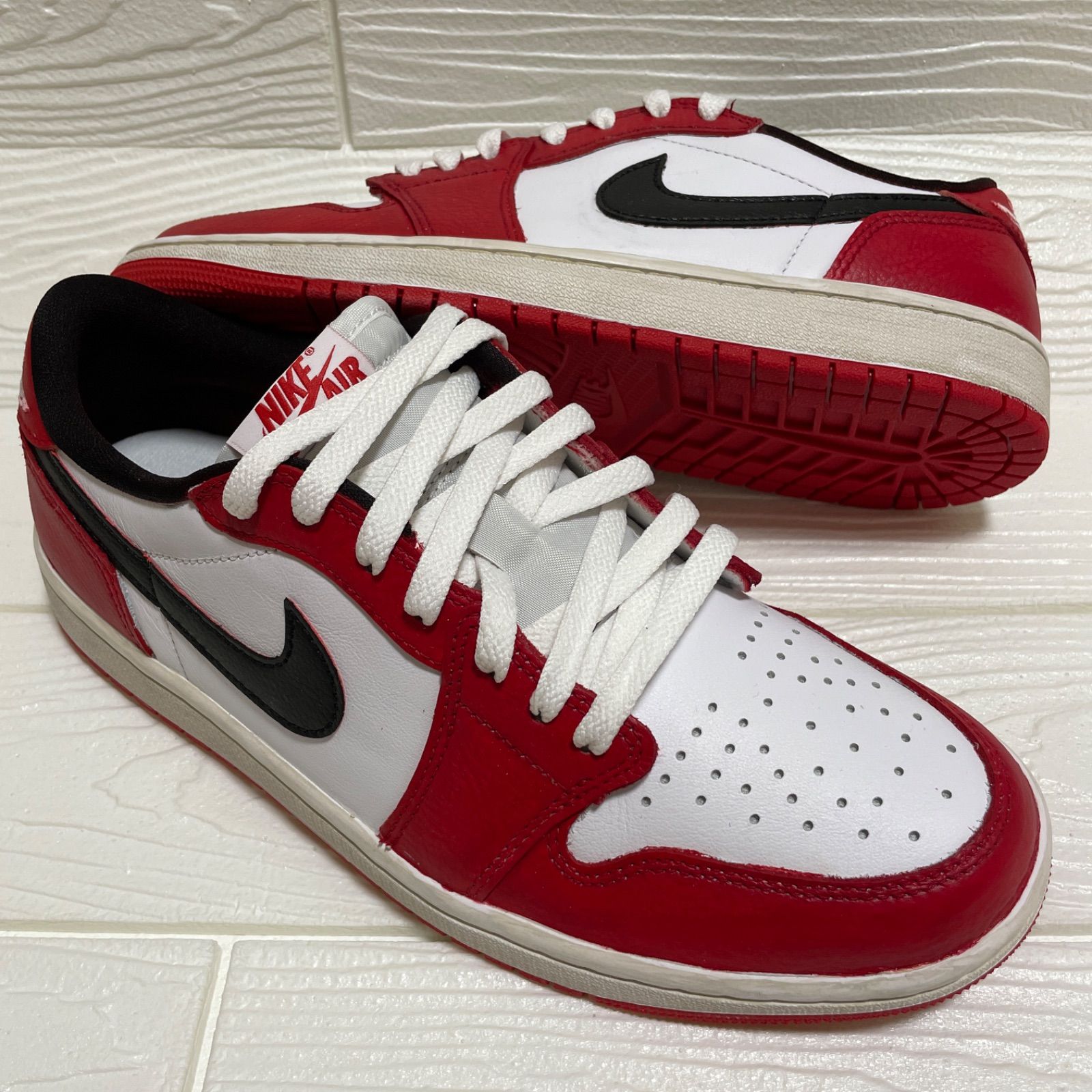 新品 シカゴAIR JORDAN 1 LOW OG Chicago custom※こちらはカスタム  