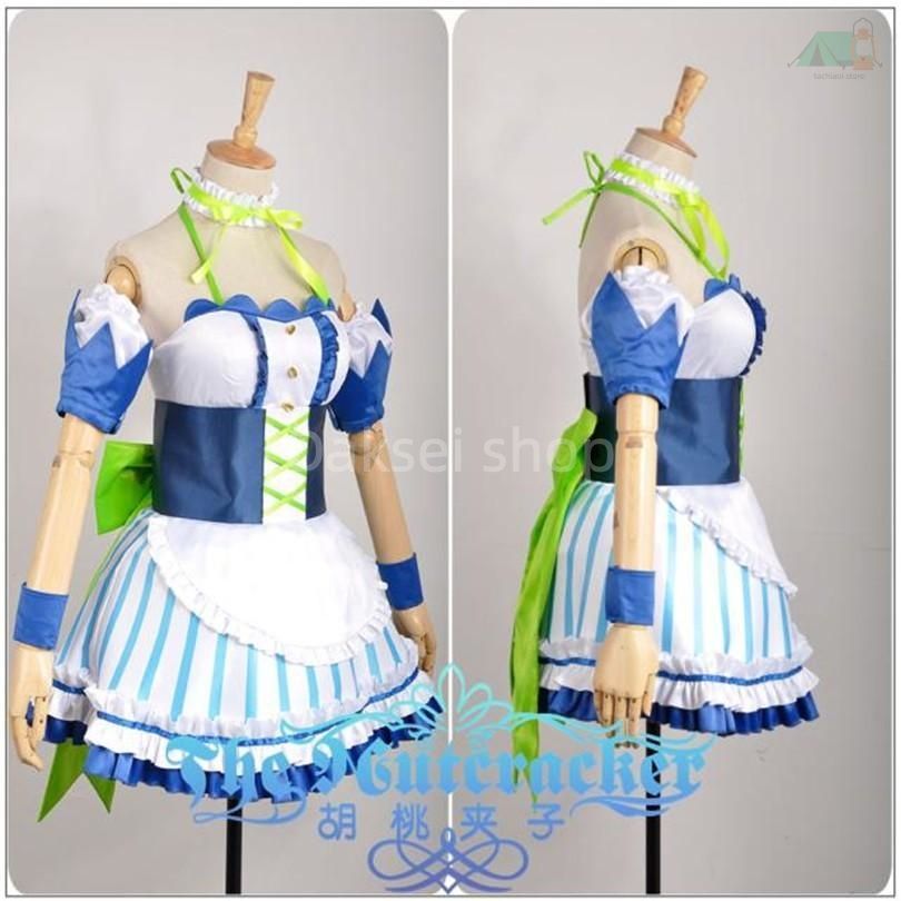 アイドルマスター シンデレラガールズ THE IDOLM STER CINDERELLA GIRLS 緒方 智絵里 おがた ちえり メイド服 風 コスプレ衣装 cosplay