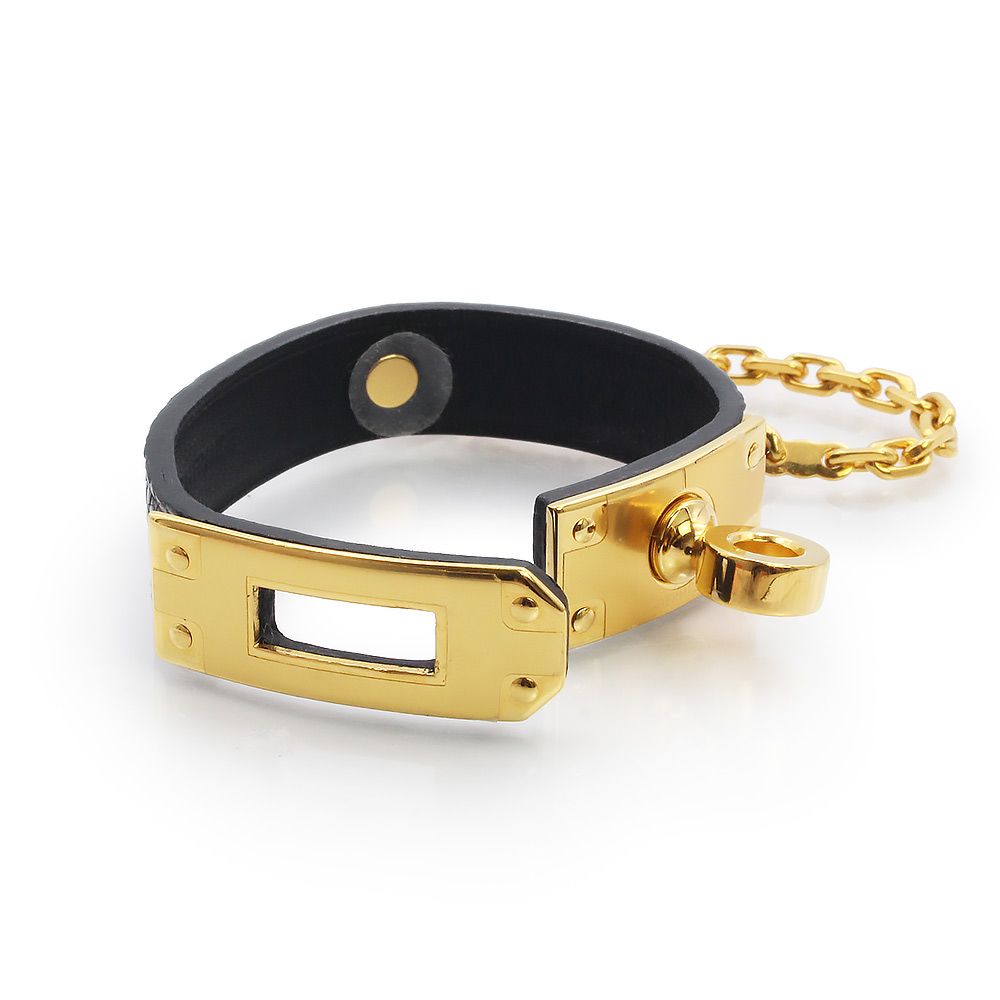HERMES エルメス 手袋 グローブ ケリーバッグチャーム ゴールド金具 茶 エルメス ケリー グローブ 手袋 ホルダー リザード エキゾチック