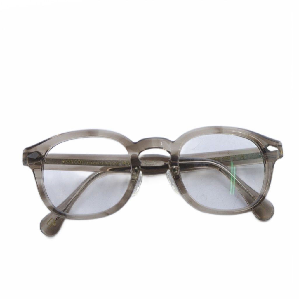 モスコット MOSCOT LEMTOSH メガネ 眼鏡 49□24-145 グレージュ