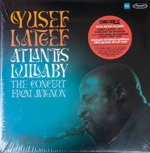 ワールドワイド2LP Yusef Lateef Atlantis Lullaby - The Concert From Avignon 5990545 Elemental Music |00660