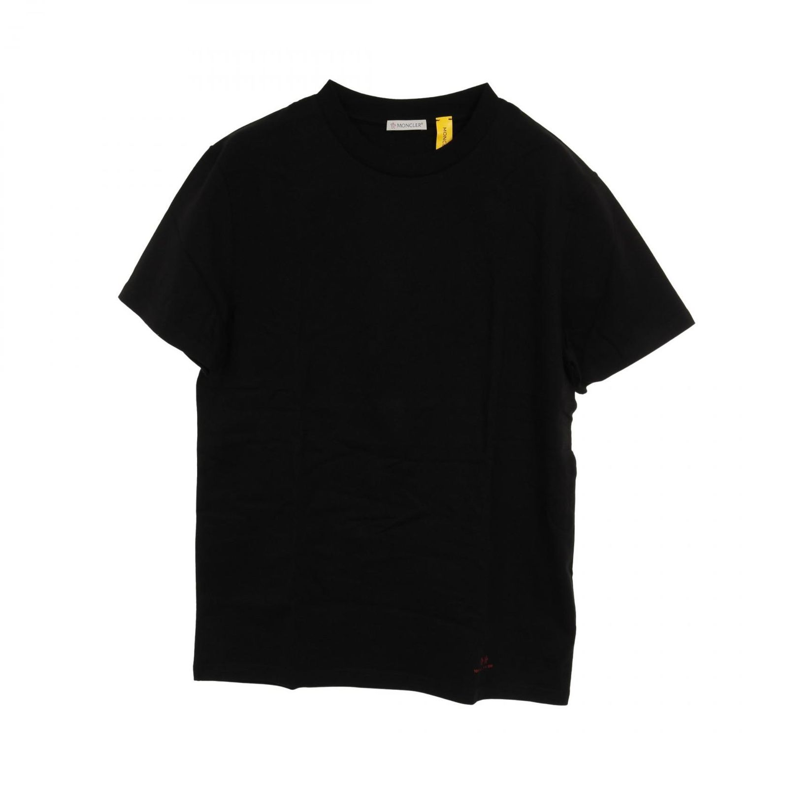 モンクレール MONCLER カットソー MONCLER GENIUS 6 1017 ALYX 9SM 8C71010 ブラック コットン Tシャツ 3枚セット メンズ Used A