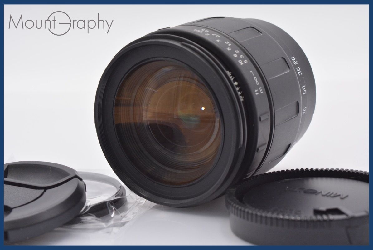 タムロン TAMRON AF IF 28-105mm F4-5.6 前後キャップ-レンズフィルター付 ソニー|ミノルタA用 AF 完動 同梱可 am267
