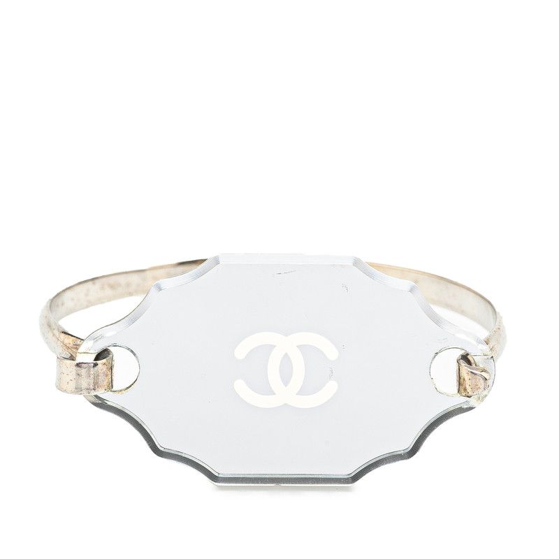 シャネル ココマーク ミラー シルバー メタル レディース CHANEL 1-0204758