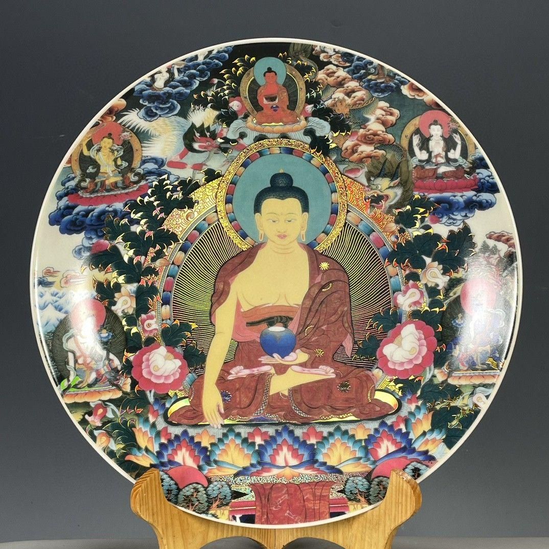 景徳鎮 陶磁器 活仏済公の彫刻  置物   工芸品 美術品 景徳鎮 陶磁器 活仏済公の彫刻 置物 工芸品 美術品