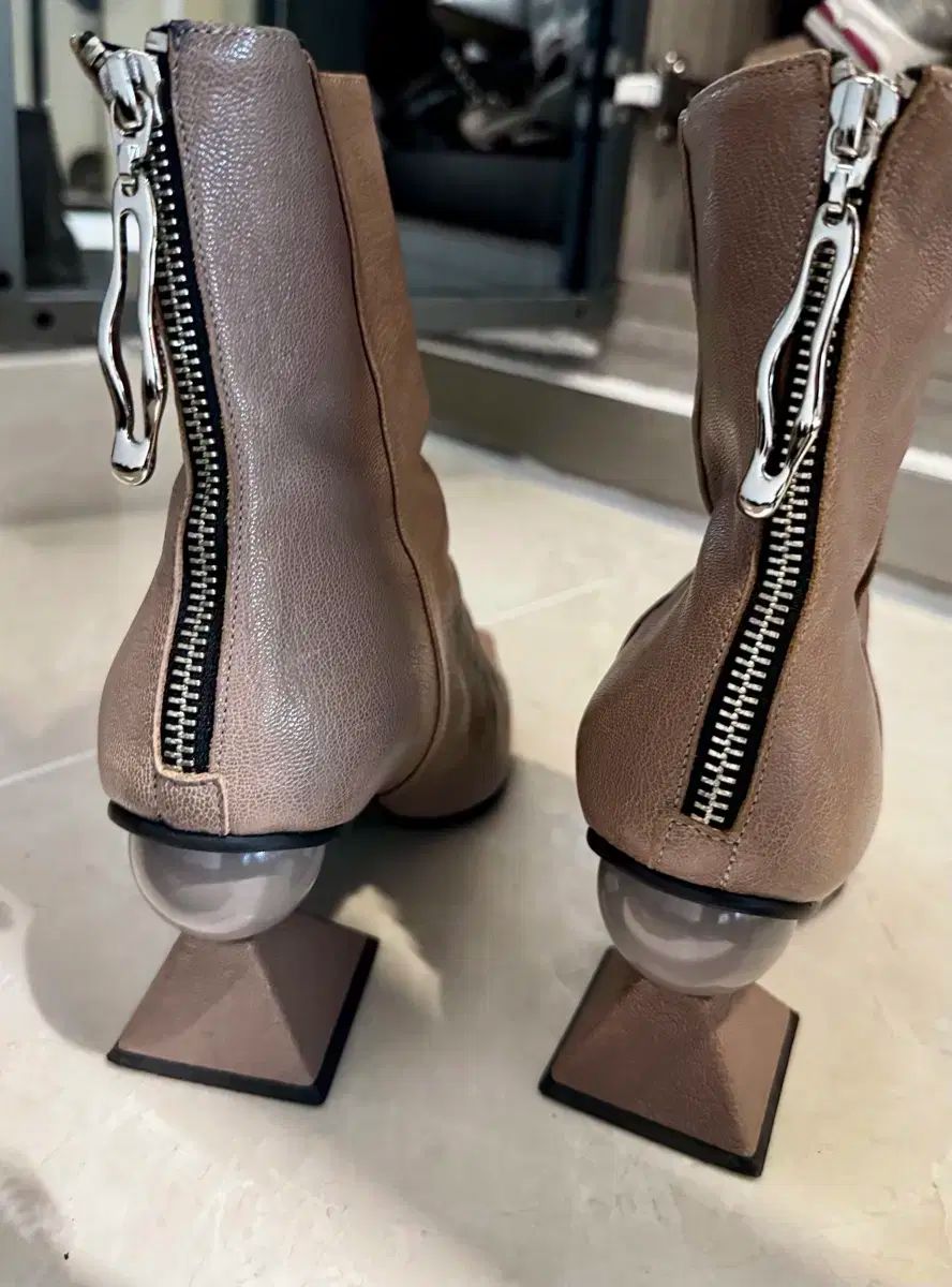 ユリーへ インディアンピンクベビー レディース アンクルブーツ 230 KIN-KAAI_COM