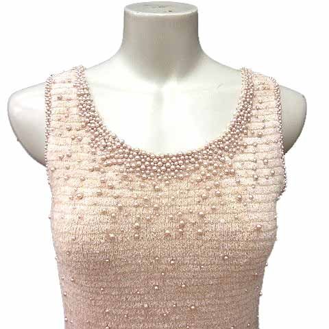 エポカ EPOCA ニット カットソー 装飾 ノースリーブ 40 M