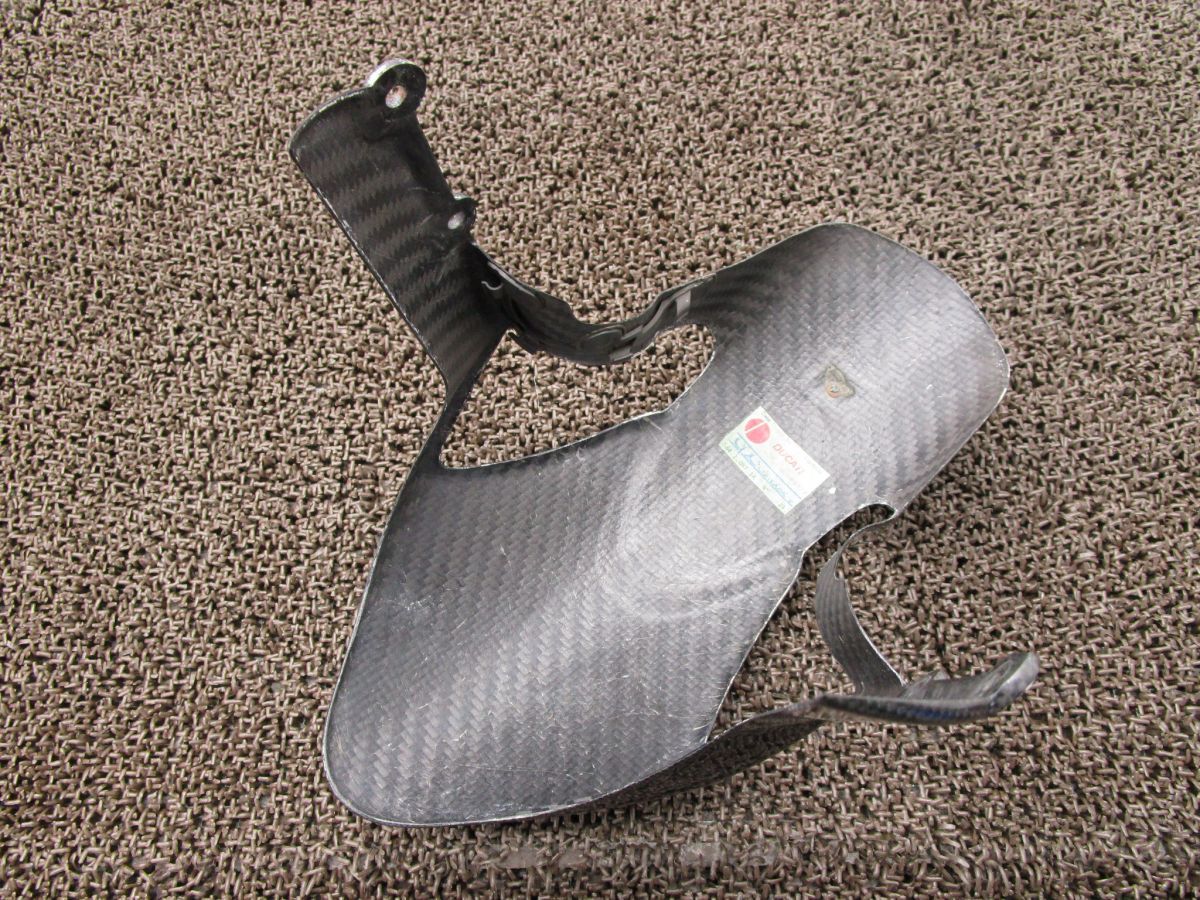 ドカティ M1100S フロントフェンダー A6466 カーボン ZDMM505AAAB ドゥカティ ZDM1078AC DUCATI モンスター 動画有 FI BRIGHTFACE_UK