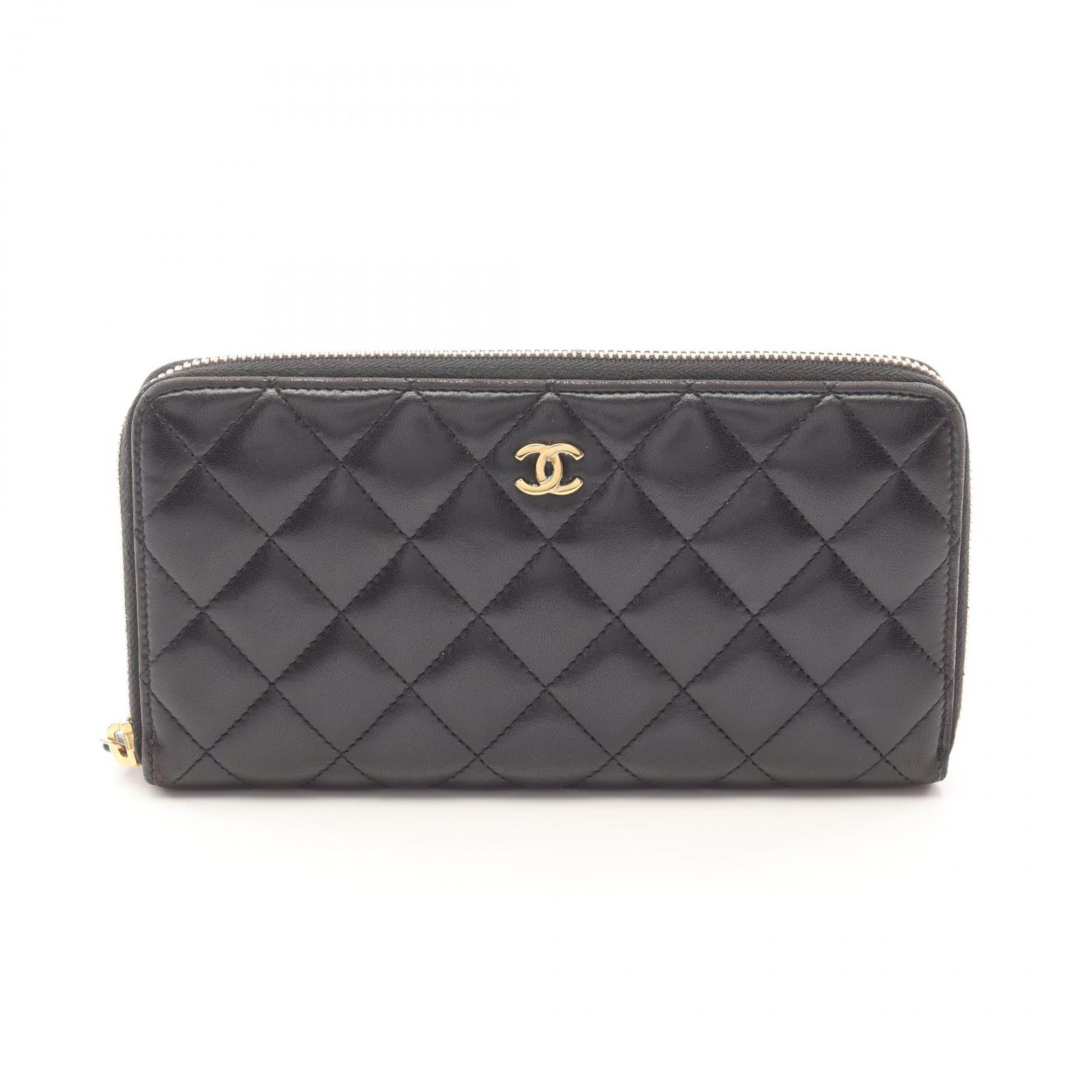入荷通知 アプリ おすすめ シャネル CHANEL ラウンド長財布 マトラッセ ブラック 小物