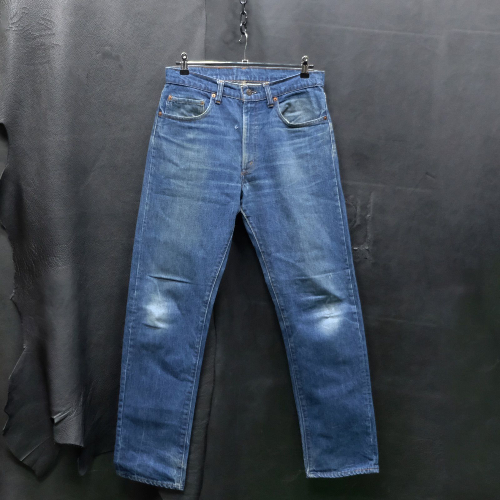 米国製 80's Levi's 505 ハチマル 内股シングル W33/82cm 650
