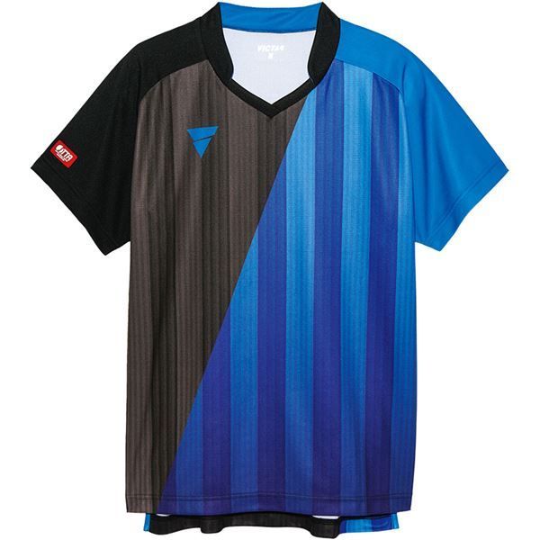 VICTAS ヴィクタス VICTAS V‐GS053 ユニセックス ゲームシャツ 31466 BL ブルー XL