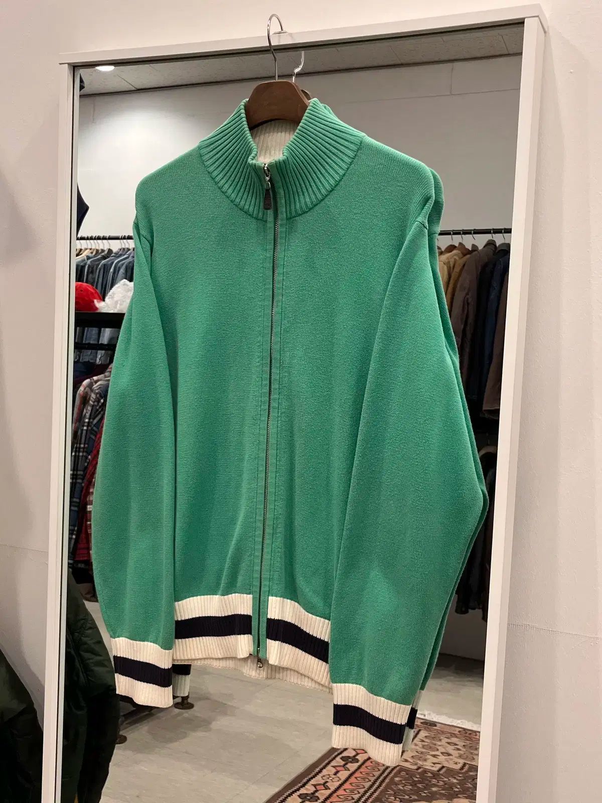Tommy Hilfiger Tommy Hilfiger(トミーヒルフィガー) コットン ニット セーター ジップアップ