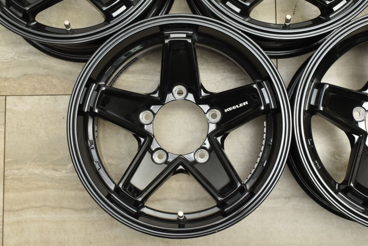 ジムニー シエラ ノマド 4本 weds KEELER スタッドレス ジムニー シエラ ノマド 4本 weds KEELER スタッドレス 美品 5本セット