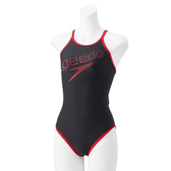 Speedo 競泳水着 SL28331JL レッド speedo 競泳水着 ブラック/レッド