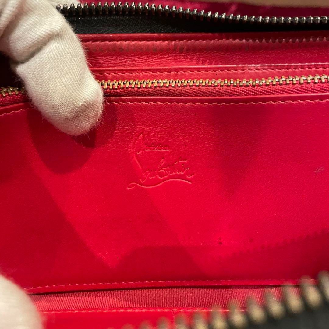 louboutin クリスチャンルブタン スタッズ ラウンド 長財布 louboutin クリスチャンルブタン スタッズ ラウンド 長財布