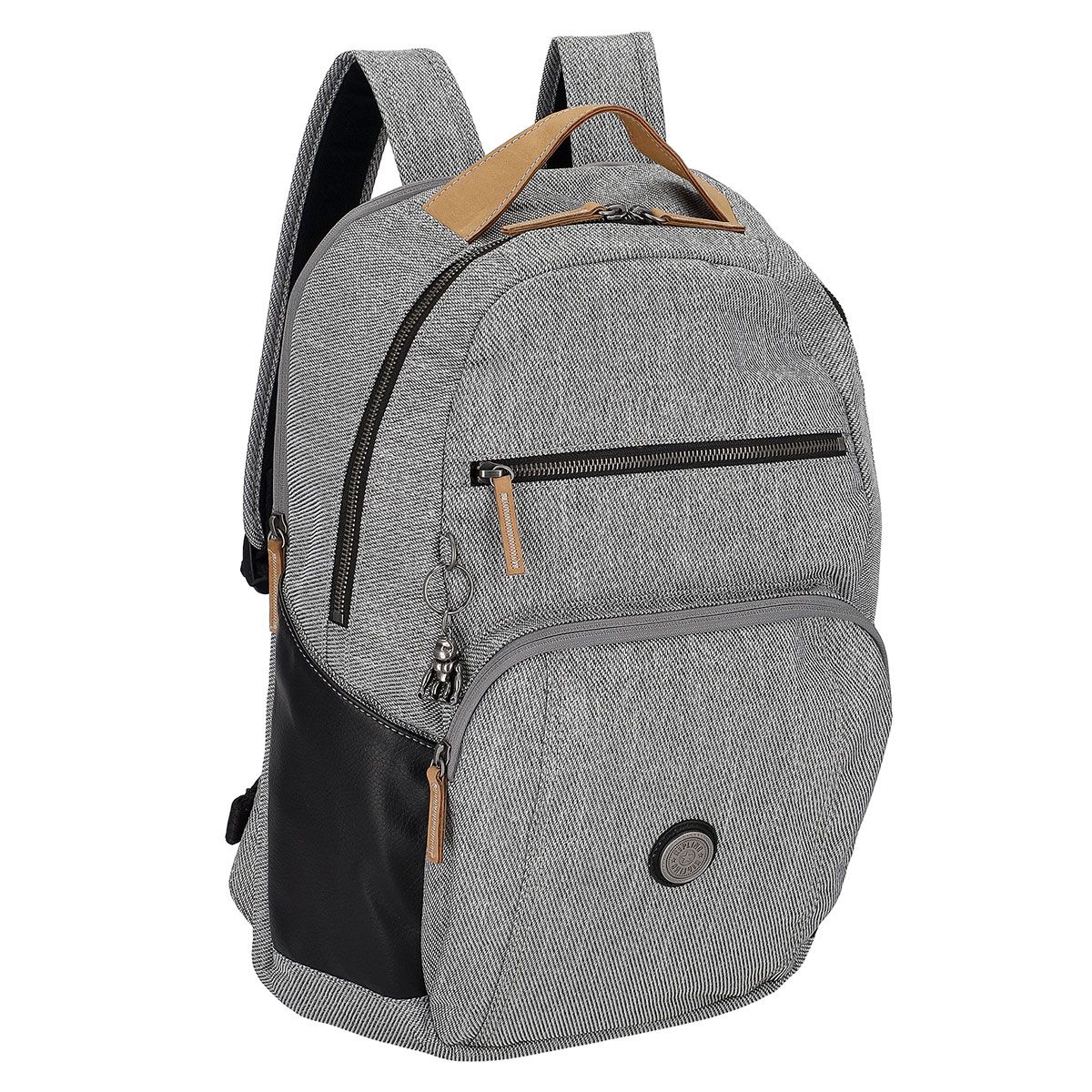 キプリング kipling バッグ リュックサック バックパック デイパック KI5188 98I レディース GREY TWEED BL グレーツイードブロック グレー ブラック