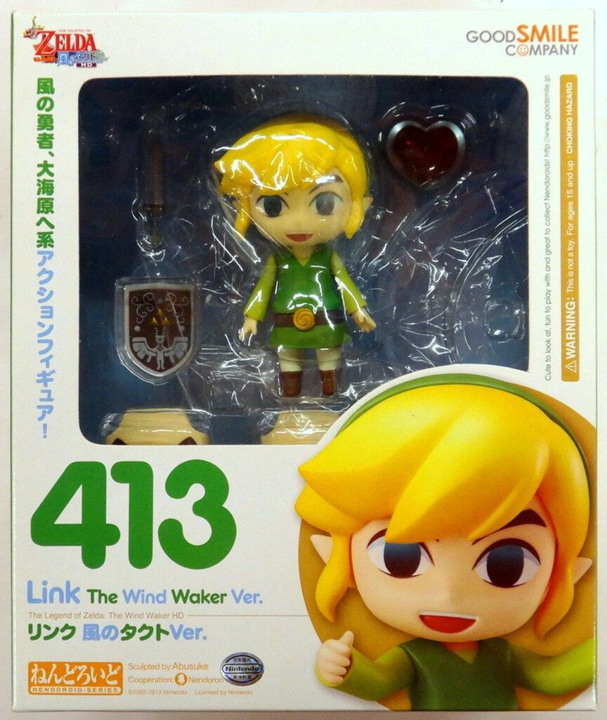 グッドスマイルカンパニー ねんどろいど リンク 風のタクトver 413　ゼルダの伝説