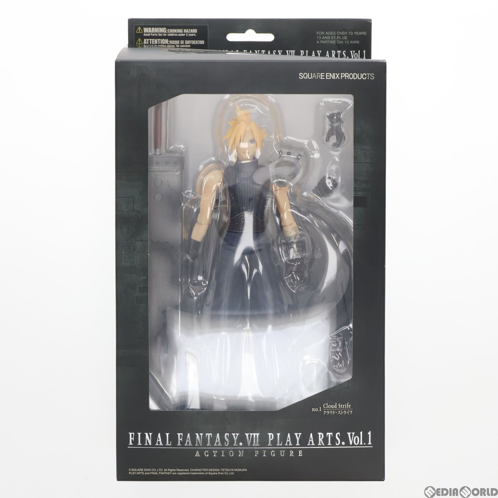 FINAL FANTASY VII PLAY ARTS Vol.1 クラウド Final Fantasy VII Play Arts Vol.1 Action Figure Cloud Strife