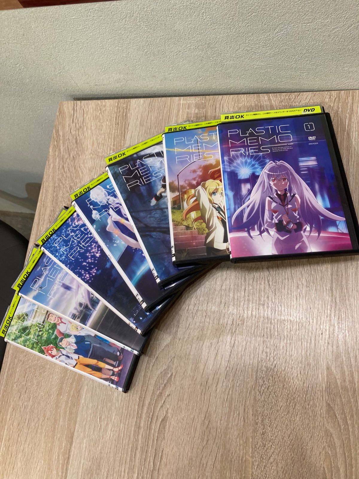 プラスティック・メモリーズ DVD 全7巻 レンタル落ち - メルカリ