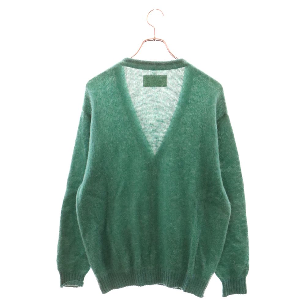 ワコマリア モヘアカーディガン グリーン WACKO MARIA (ワコマリア) MOHAIR KNIT CARDIGAN モヘアニット