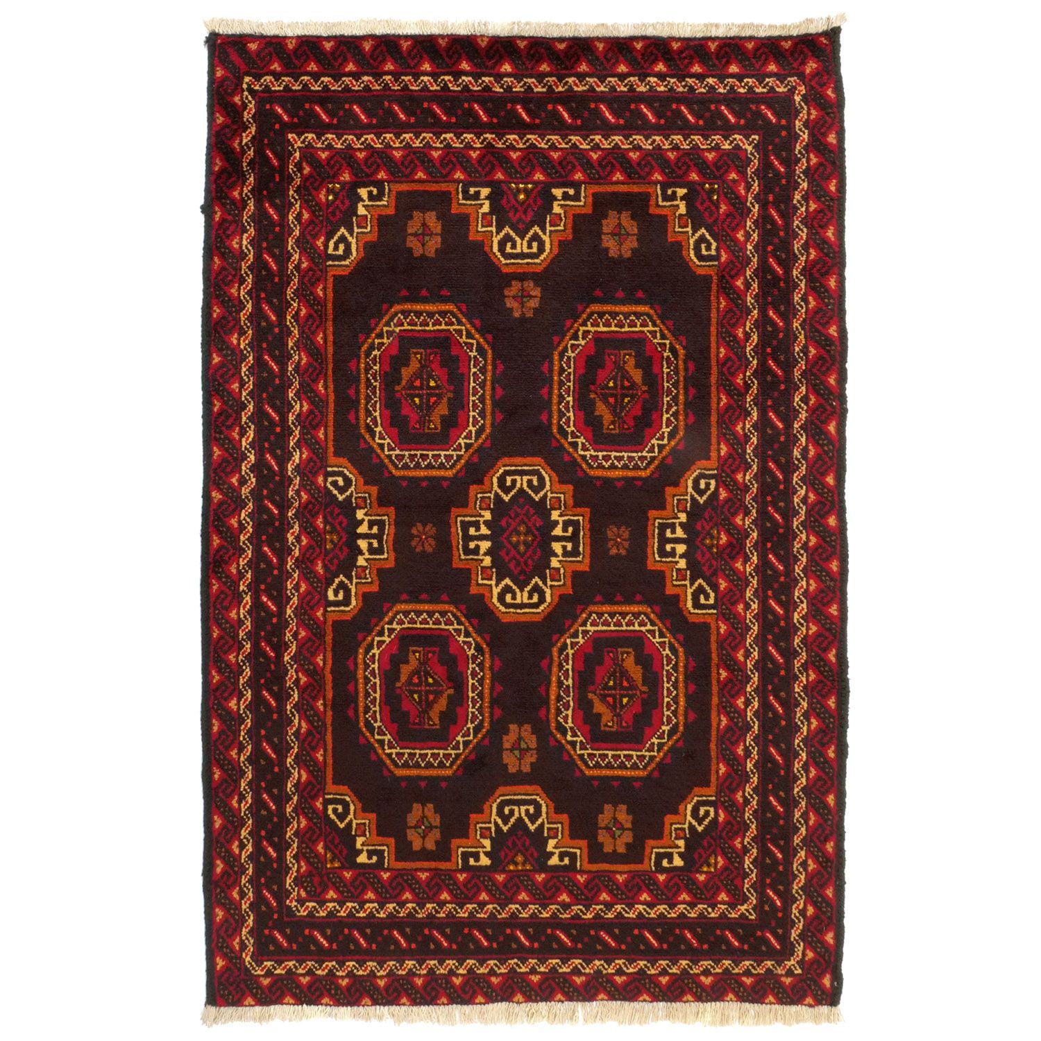 USED 正方形 ラグ ギャッベ 天秤座 星座 アンティーク vintage カシュガイ 1570×1100mm 1960年代 セミアンティーク絨毯