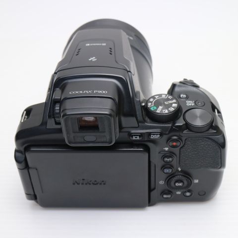 超美品 COOLPIX P900 ブラック 即日発送 コンデジ Nikon 本体
