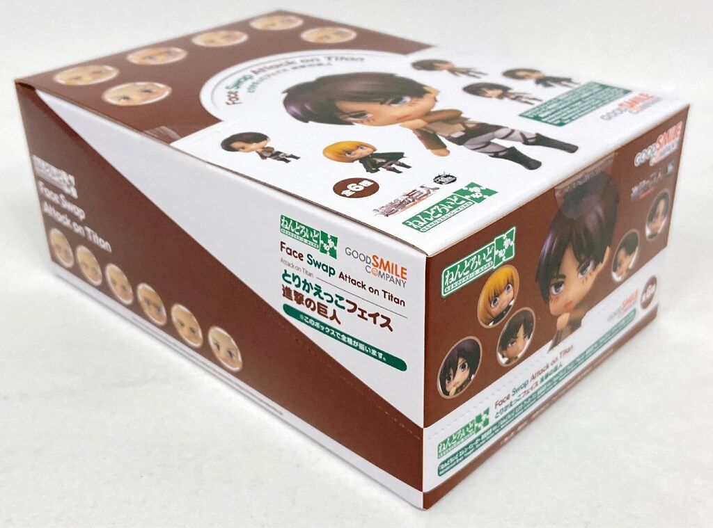  グッドスマイルカンパニー とりかえっこフェイス ねんどろいどもあ 1 BOX カプセルトイ ガチャガチャ おもちゃ