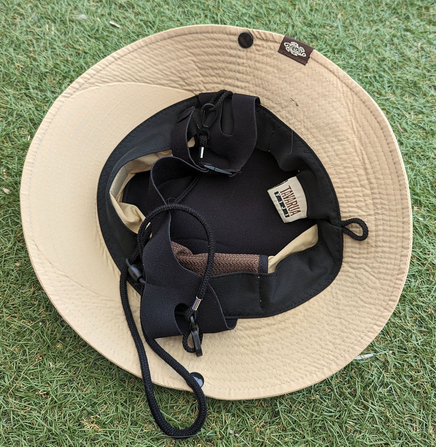 TAVARUA（タヴァルア）サーフハット BEIGE メンズフリーサイズ(59cm  