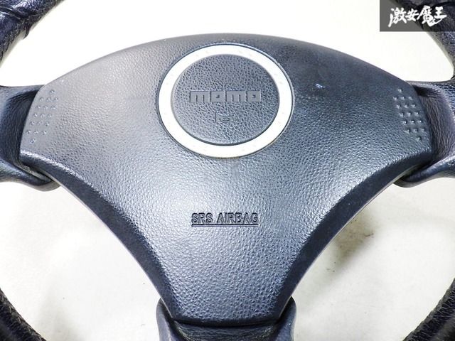 スズキ 純正 MOMO モモ HE21S ラパンSS 4AT 2WD レザー ステアリング