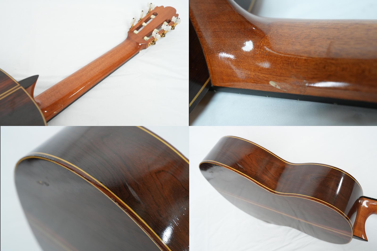 Takao Yamanashi Concert P.15 オール単板クラシックギター 1976年製 ハカランダ モデル 山梨隆男 WWW_TRAVELLANDINDIA_COM