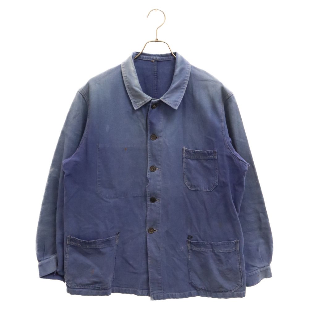 VINTAGE (ヴィンテージ) 50s VINTAGE フレンチワークジャケット カバーオール ネイビー