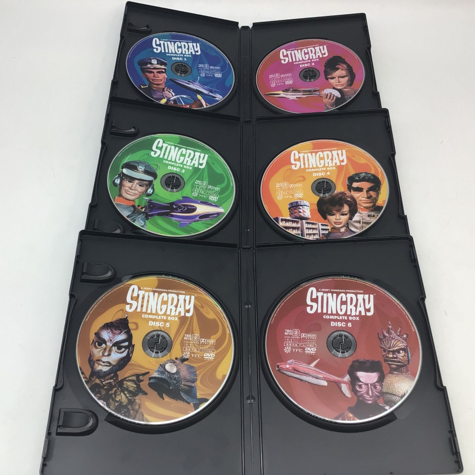 9326 【美品】DVD 海底大戦争 スティングレイ コンプリート