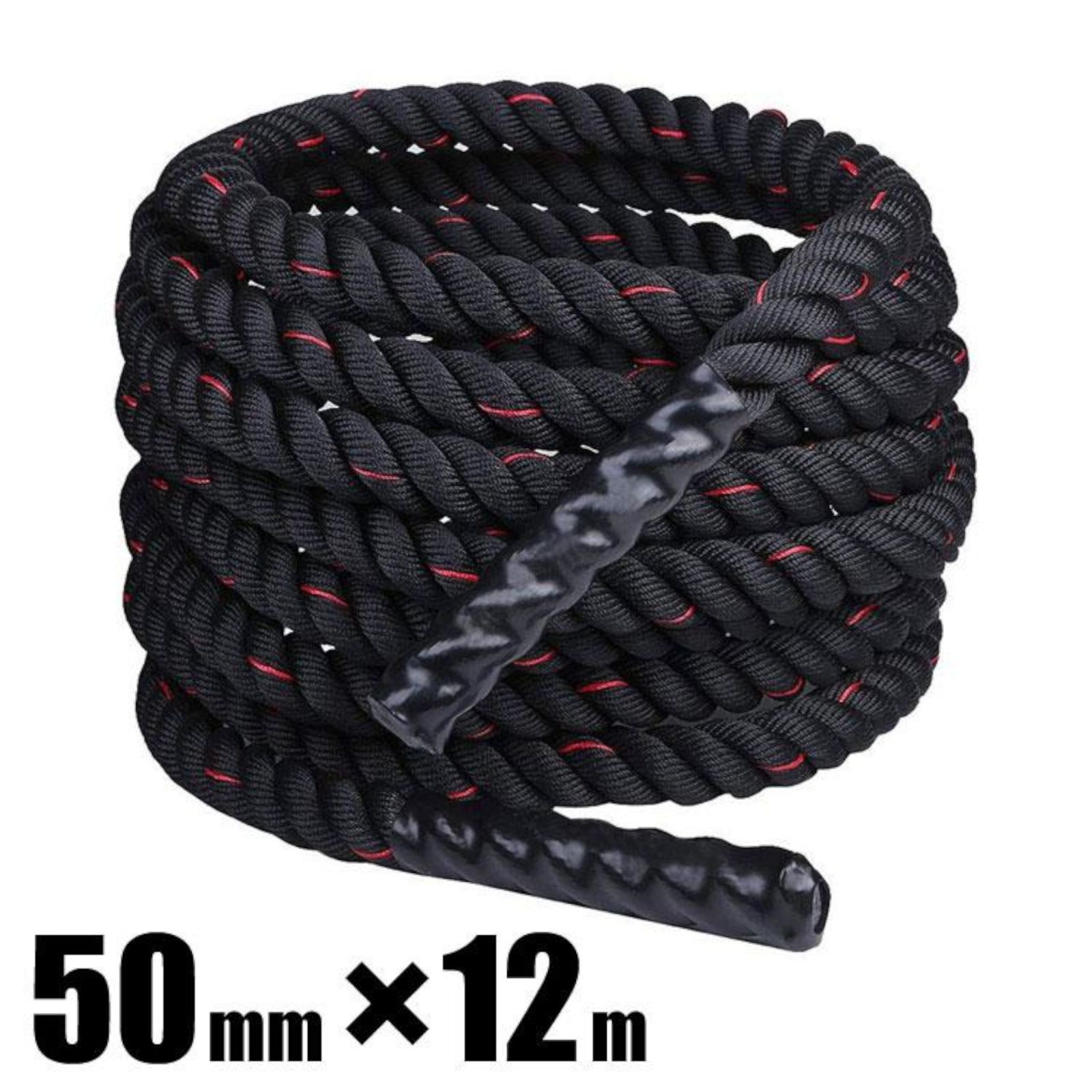 2384 バトルロープ 50mm × 12m トレーニングロープ 16kg