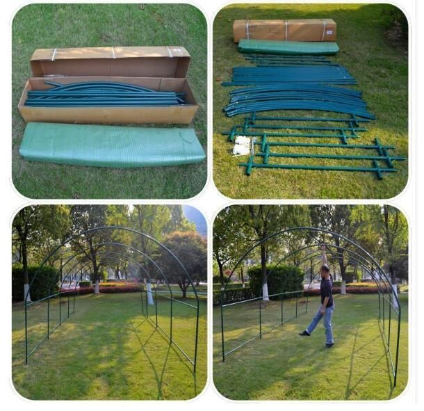 人気推薦 野菜 育苗 プロの農家も愛用 PE素材 ビニールハウス 菜園ハウス 温室 グリーンハウス 間口2.15ｍ×奥行4.85ｍ×高さ2.2ｍ スチールパイプ WWW_GEBZETESISAT_COM_TR