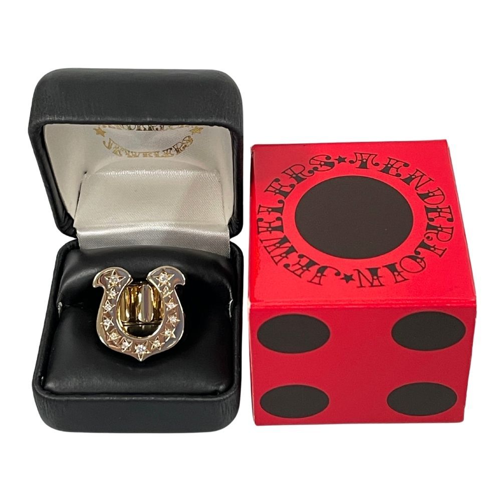 TENDERLOIN テンダーロイン ホースシューリング 8Kゴールド ダイヤ