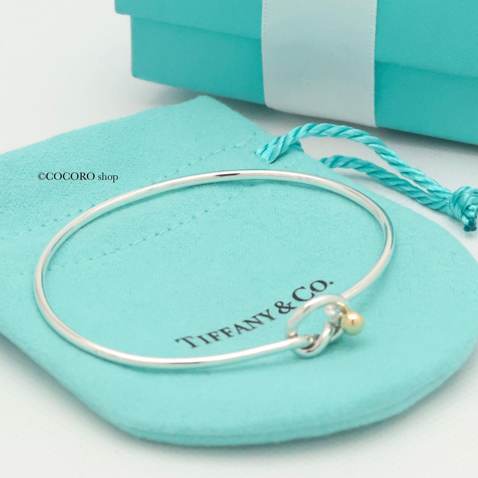 Tiffany ラブバグズ　コンビ　ブレスレット　Ag925 Au750 Tiffany ラブバグズ コンビ ブレスレット Ag925 Au750
