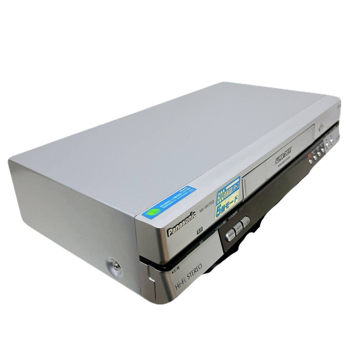 パナソニック VHSビデオデッキ NV-HV70G メンテナンス動作品 【公式通販】