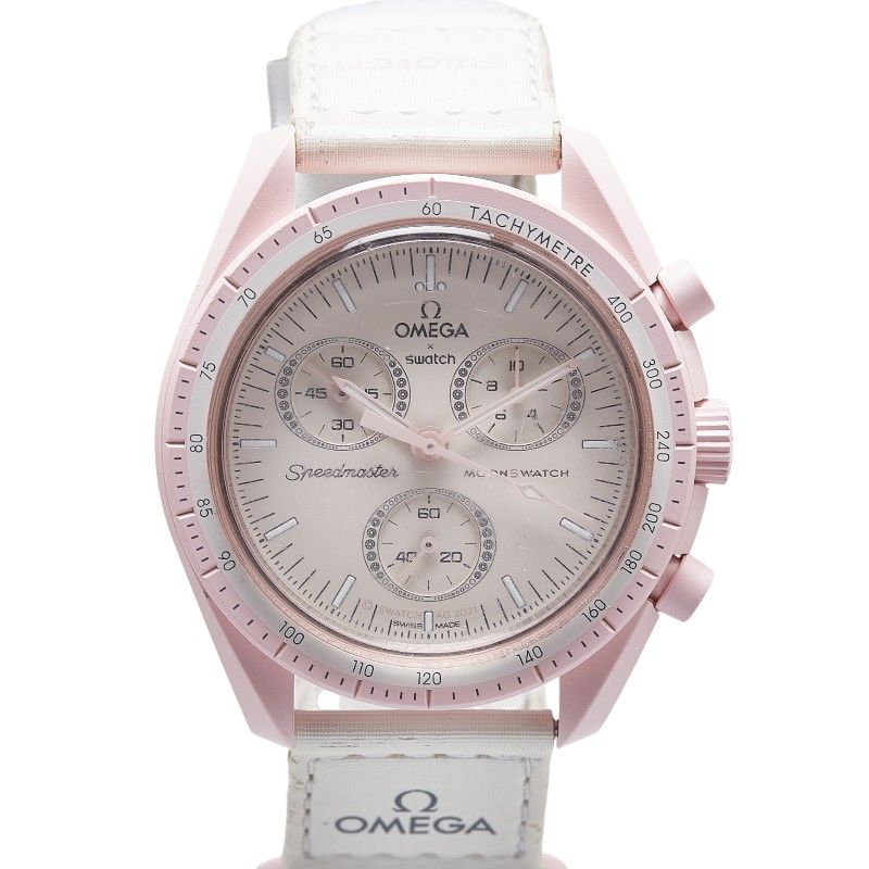 匿名配送　スウォッチ　オメガ　ムーンスウォッチ　ヴィーナス　ピンク　新品未使用 楽天市場】Swatch Omega Mission to Venus スウォッチ × オメガ