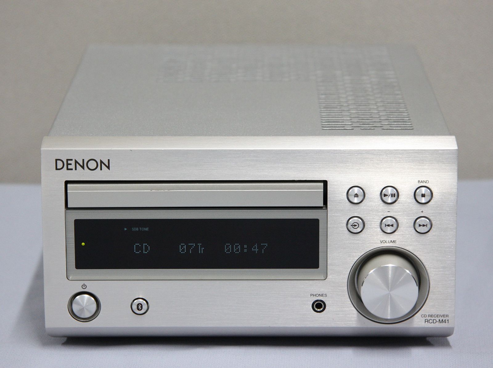 ディスクリートアンプ搭載Bluetooth®対応CDレシーバーRCD-M41リモコン付